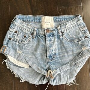 One teaspoon Jean shorts size 23 excellent